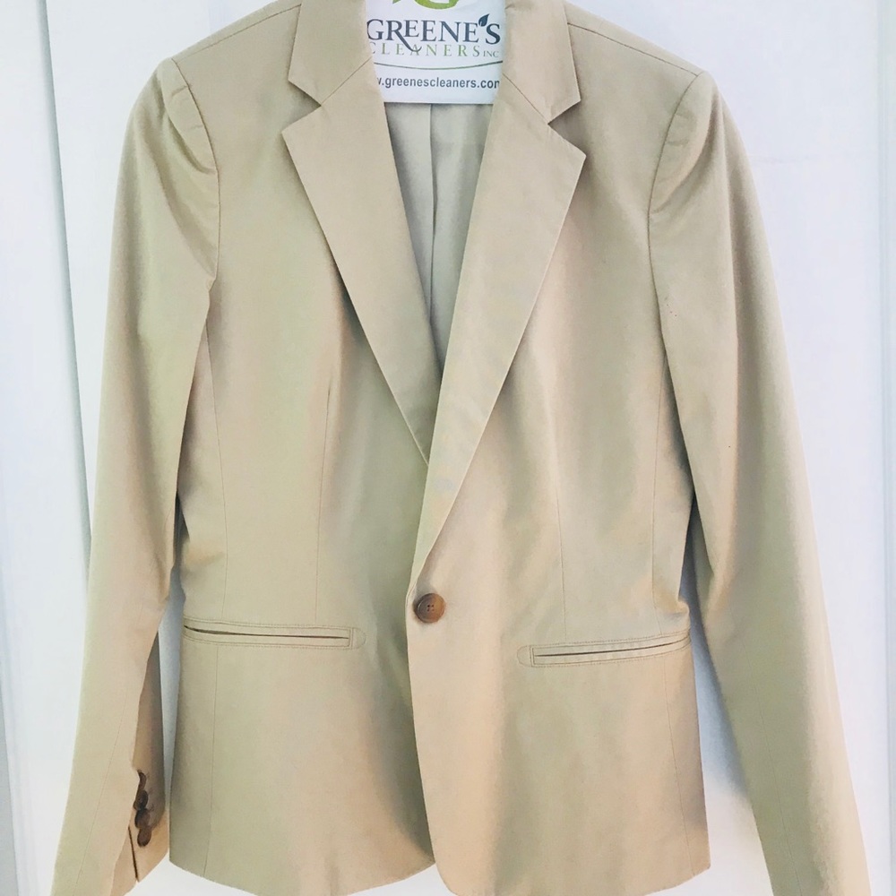 BANANA REPUBLIC TAN BLAZER